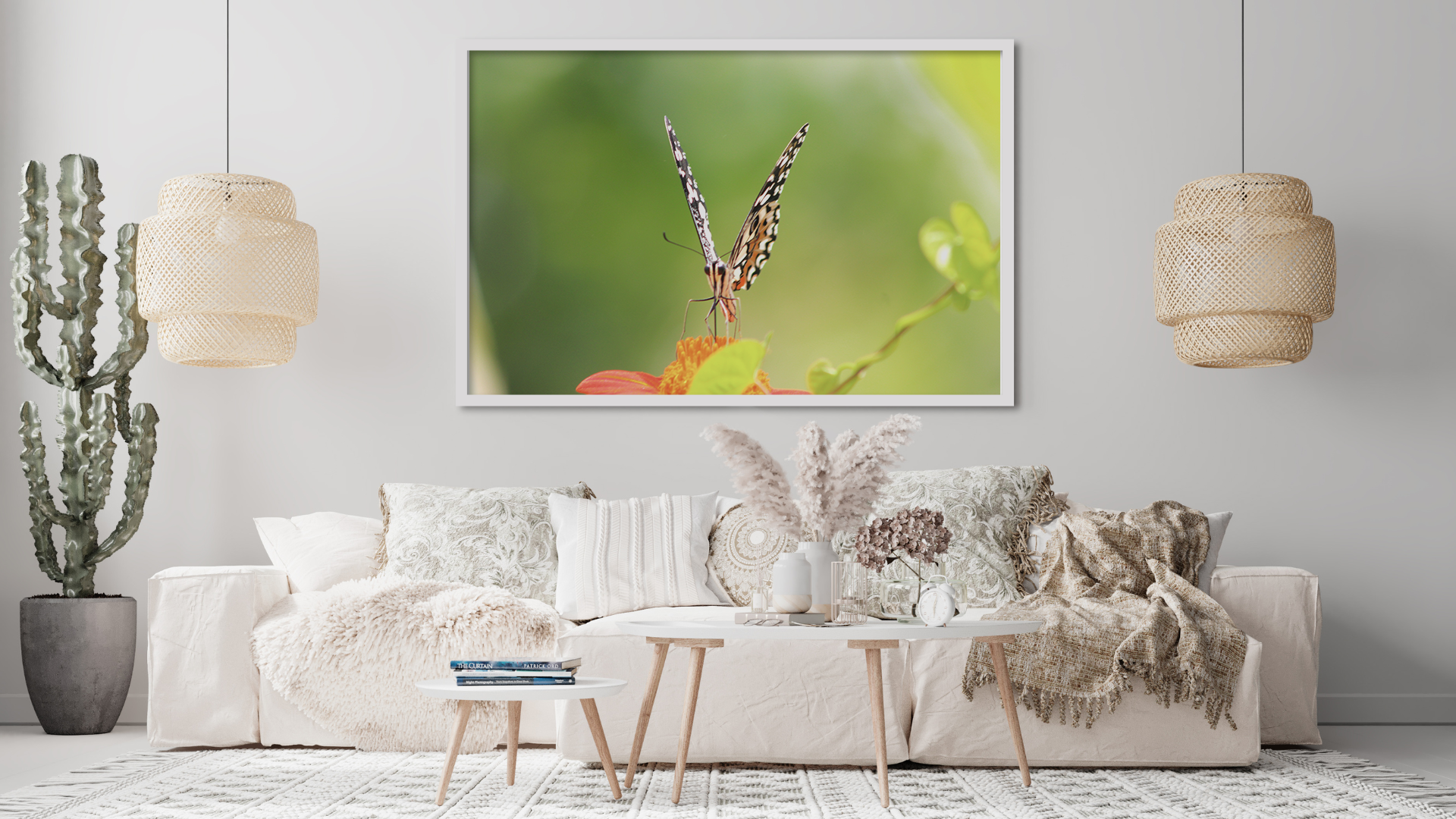 Fly Butterfly Fly original abstract contextualised office art modern decor photo print by Blair Montague Drake